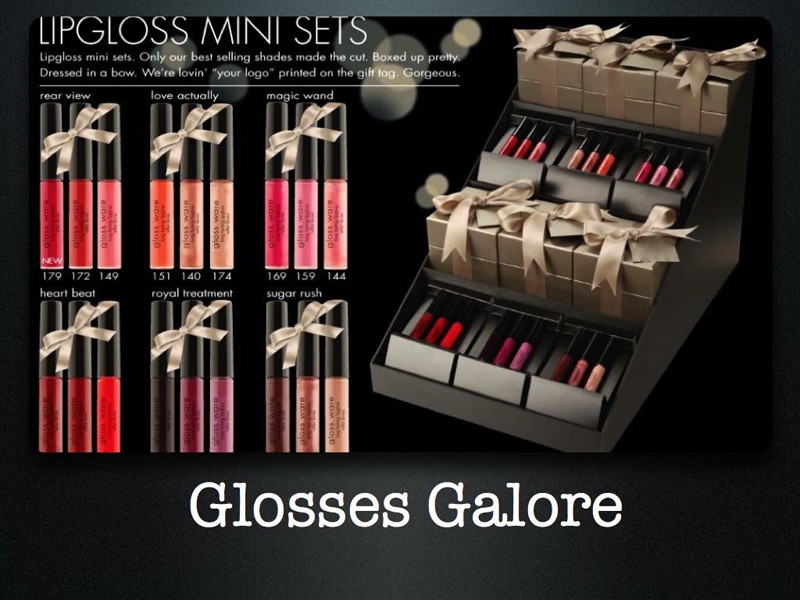 3 Color Mini Lip Gloss Gift Set